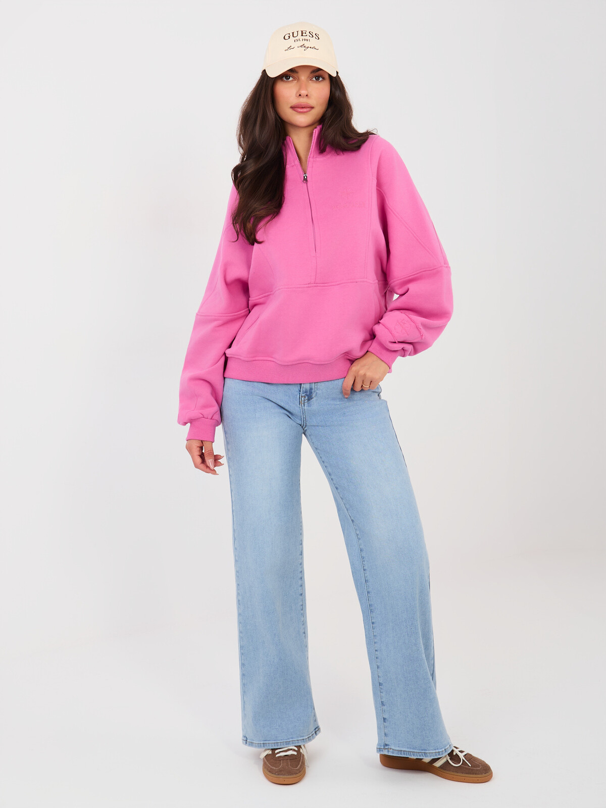 Dámske boyfriend rifle svetlomodré