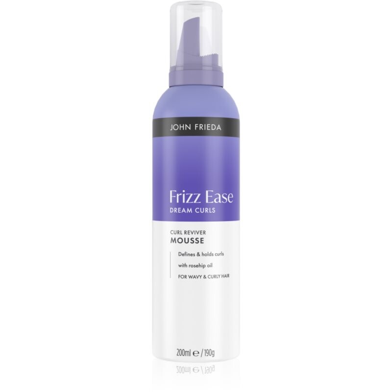 John Frieda Frizz Ease Curl Reviver Mousse pena na vlasy pre definíciu vĺn 200 ml