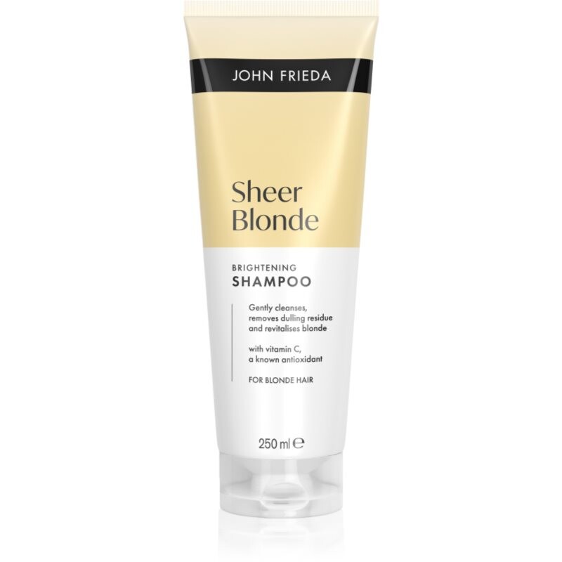 John Frieda Sheer Blonde Brightening Shampoo rozjasňujúci šampón pre blond vlasy 250 ml