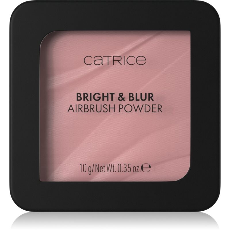 Catrice Bright & Blur Airbrush Powder fixačný púder s rozjasňujúcim efektom odtieň 010 Pink Luminance 10 g