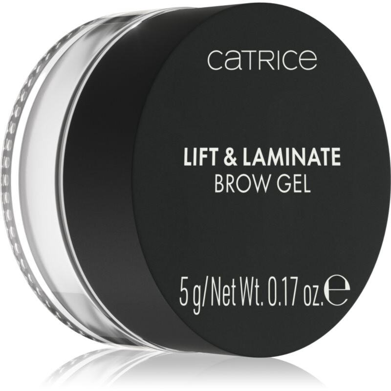 Catrice Lift & Laminate Brow Gel transparentný fixačný gél na obočie odtieň 010 Transparent 5 g