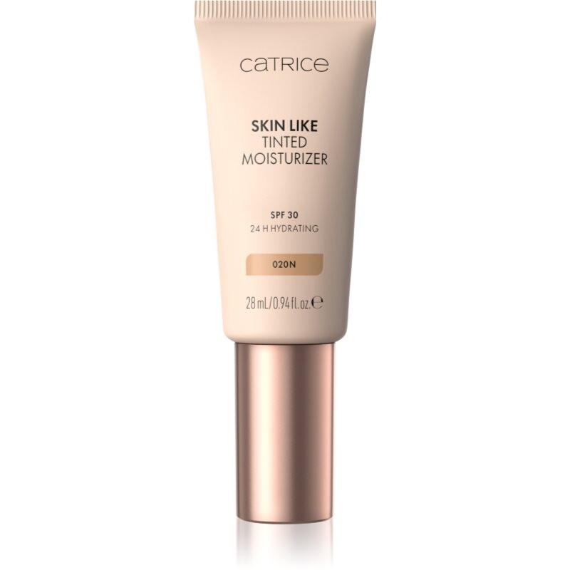 Catrice Skin Like Tinted Moisturizer hydratačný tónovací krém SPF 30 odtieň 020N 28 ml