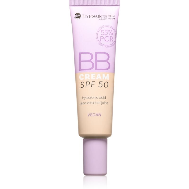 Bell HYPOallergenic hydratačný BB krém SPF 50 odtieň 03 Amber 30 g