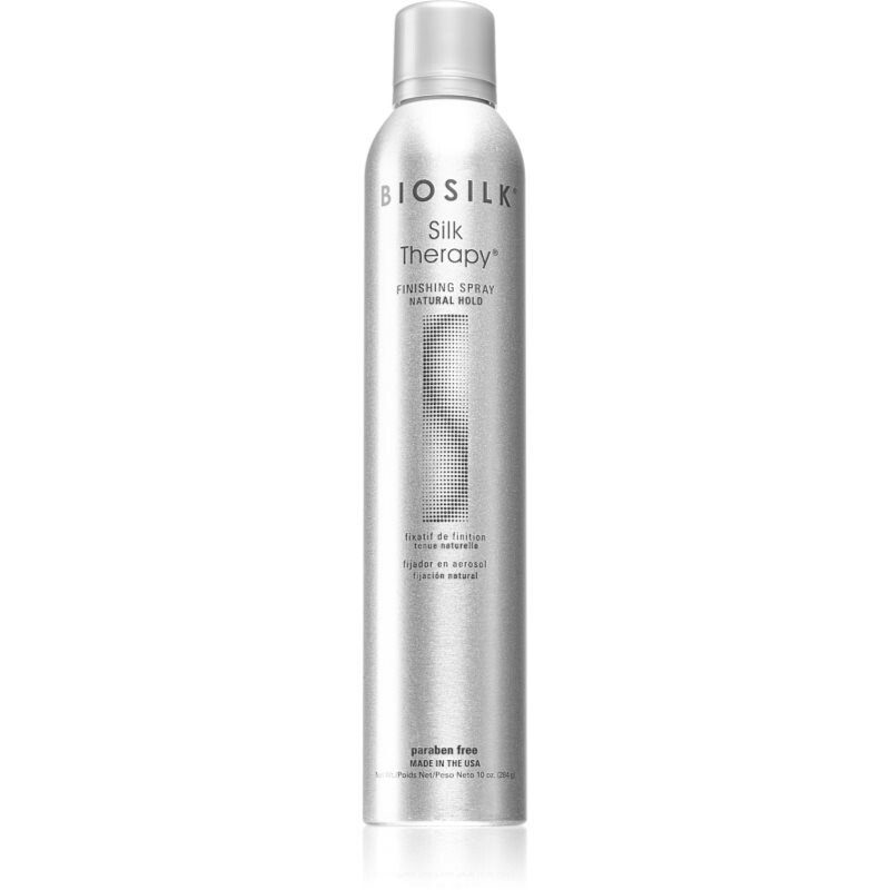 Biosilk Silk Therapy Finishing Spray lak na vlasy pre pružné spevnenie 284 ml