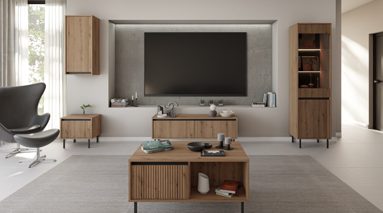 ArtLemp Obývacia stena KASOA | dub evoke