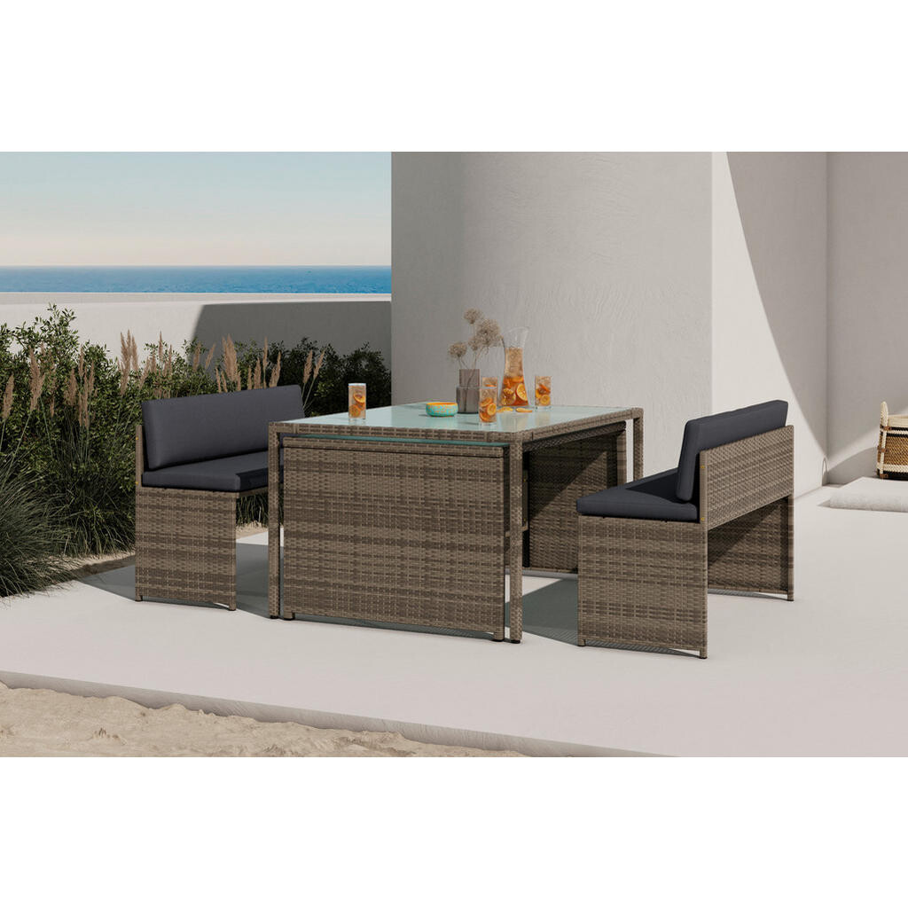 Ambia Garden SÚPRAVA ZÁHRADNÉHO NÁBYTKU kov