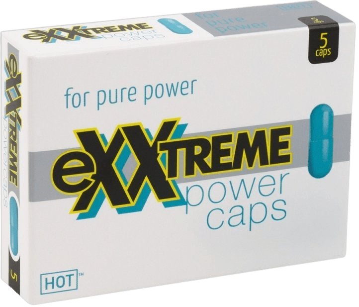 EXXTREME Afrodiziakálne kapsule pre mužov 5 ks