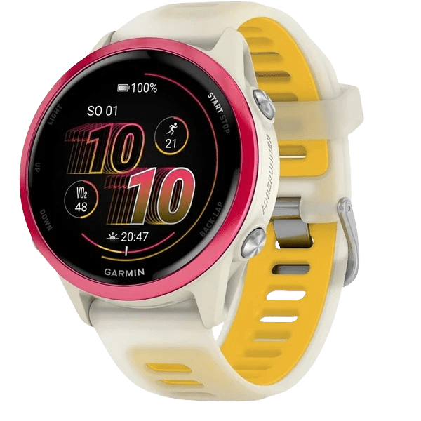GARMIN Forerunner® 570 - 42 mm Raspberry hliníková luneta