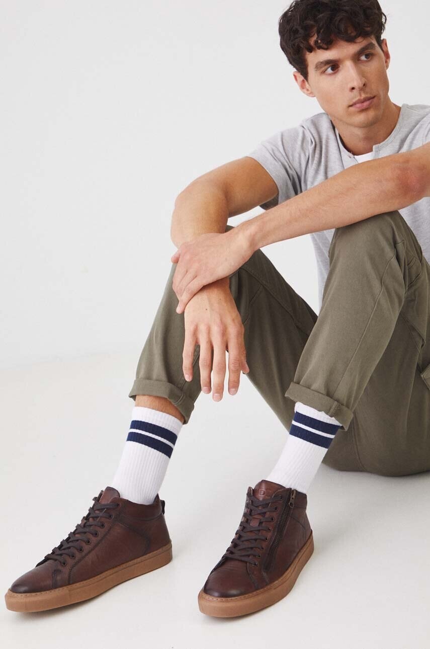 Kožené poltopánky Medicine