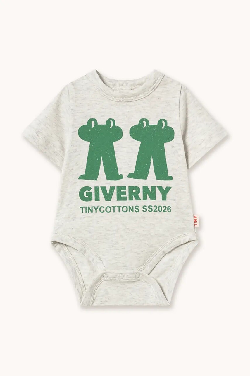 Bavlnené body pre bábätká Tinycottons FROG & FROG GRAPHIC BODY