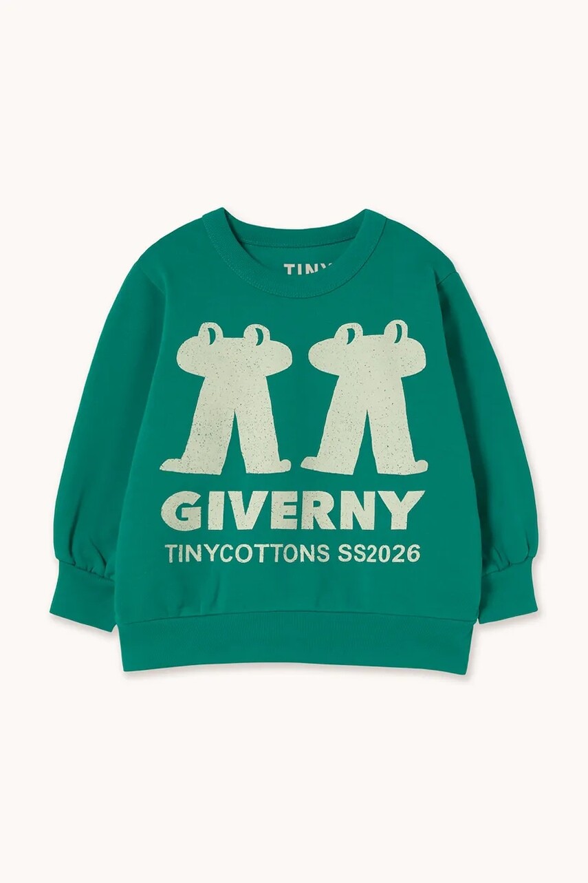 Detská bavlnená mikina Tinycottons FROG & FROG GRAPHIC SWEATSHIRT