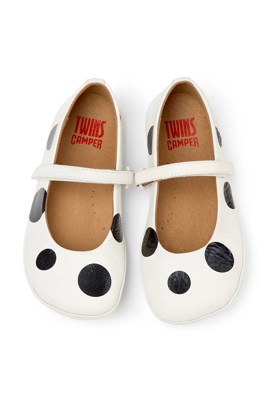 Detské kožené balerínky Camper TWS Kids