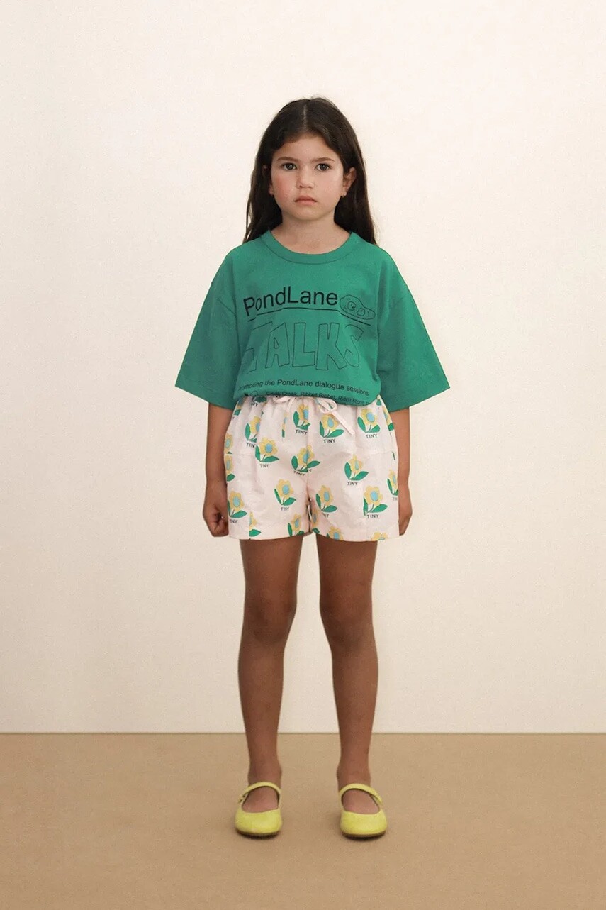 Detské bavlnené tričko Tinycottons PONDLANE GRAPHIC TEE