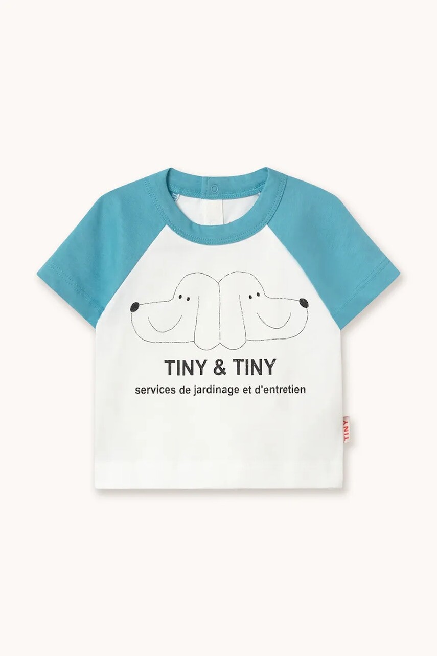Detské bavlnené tričko Tinycottons TINY&TINY GRAPHIC BABY TEE