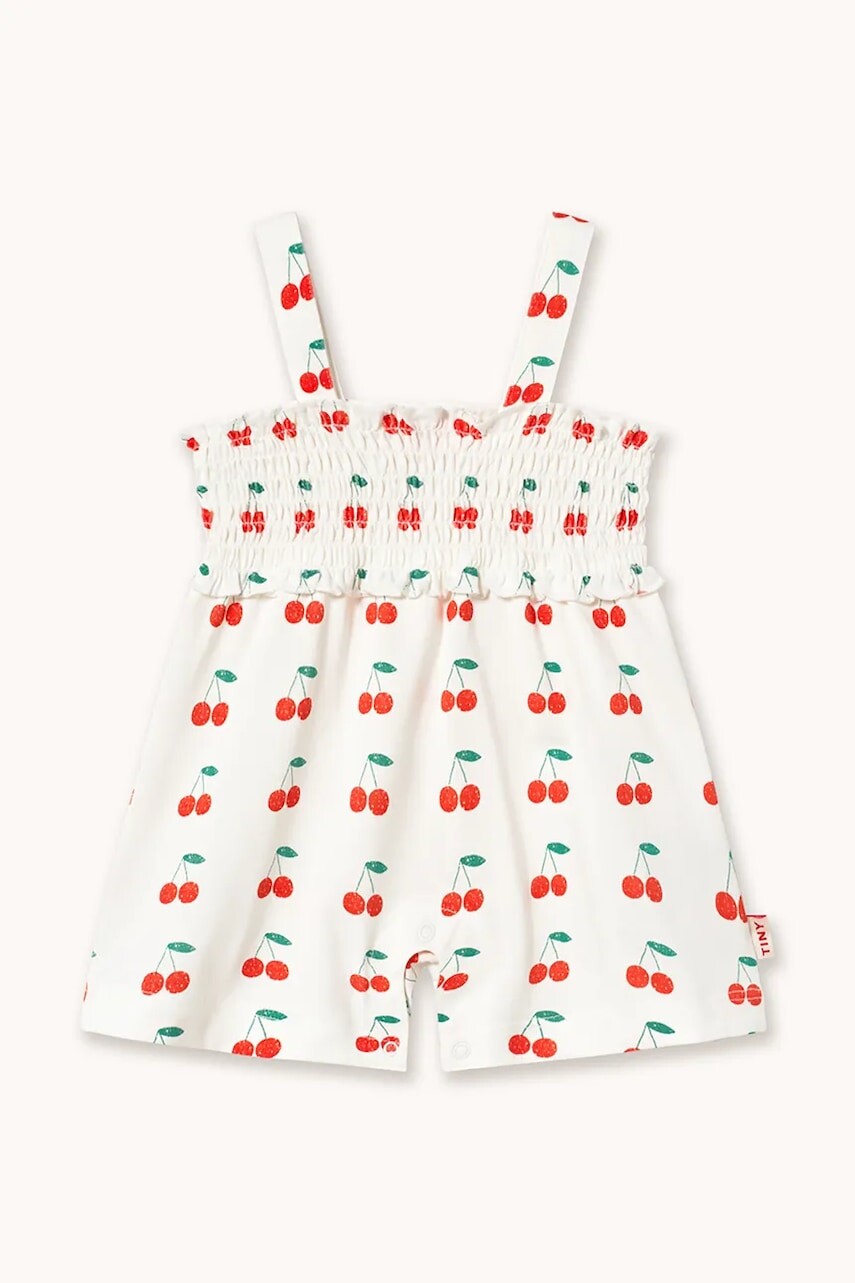 Detské bavlnené dupačky Tinycottons CHERRIES ONE-PIECE