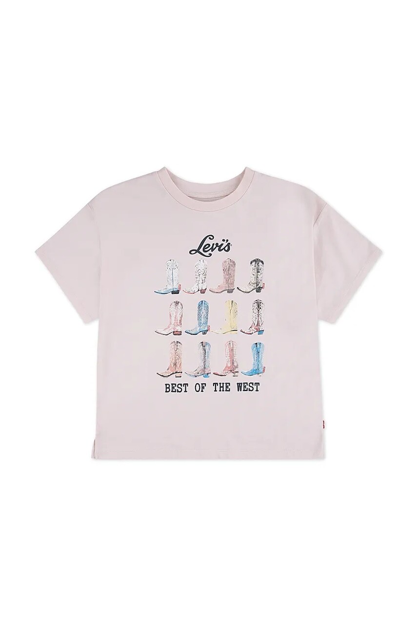 Detské tričko Levi's BOOTS OVERSIZED SS TEE