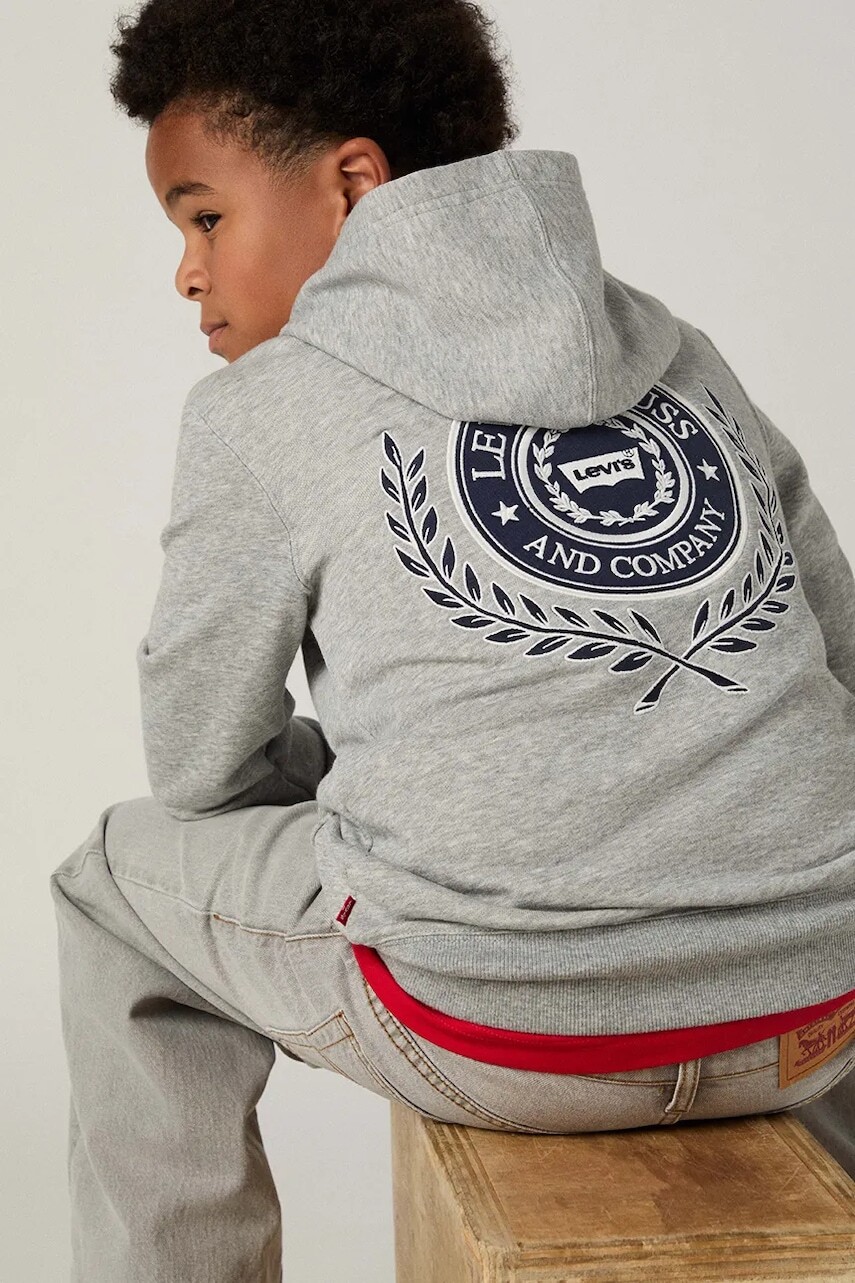 Detská mikina Levi's MODERN CREST HOODIE