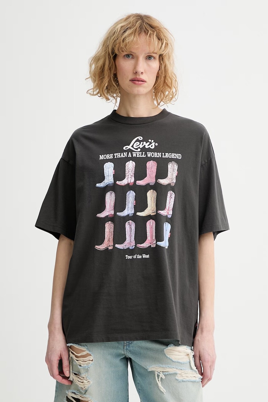 Bavlnené tričko Levi's GRAPHIC STACK