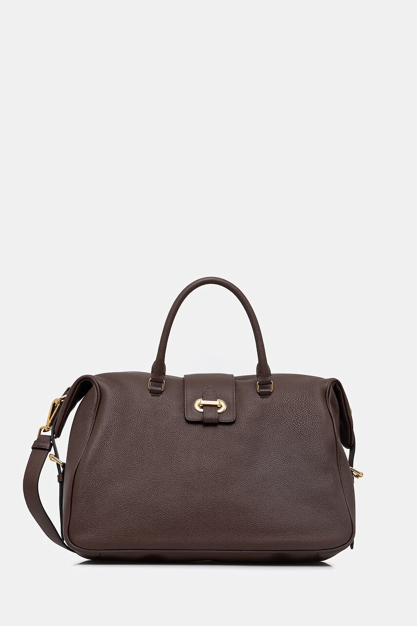 Kožená kabelka Pollini