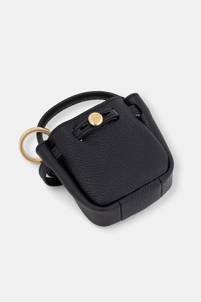 Kožená kľúčenka Tory Burch Romy