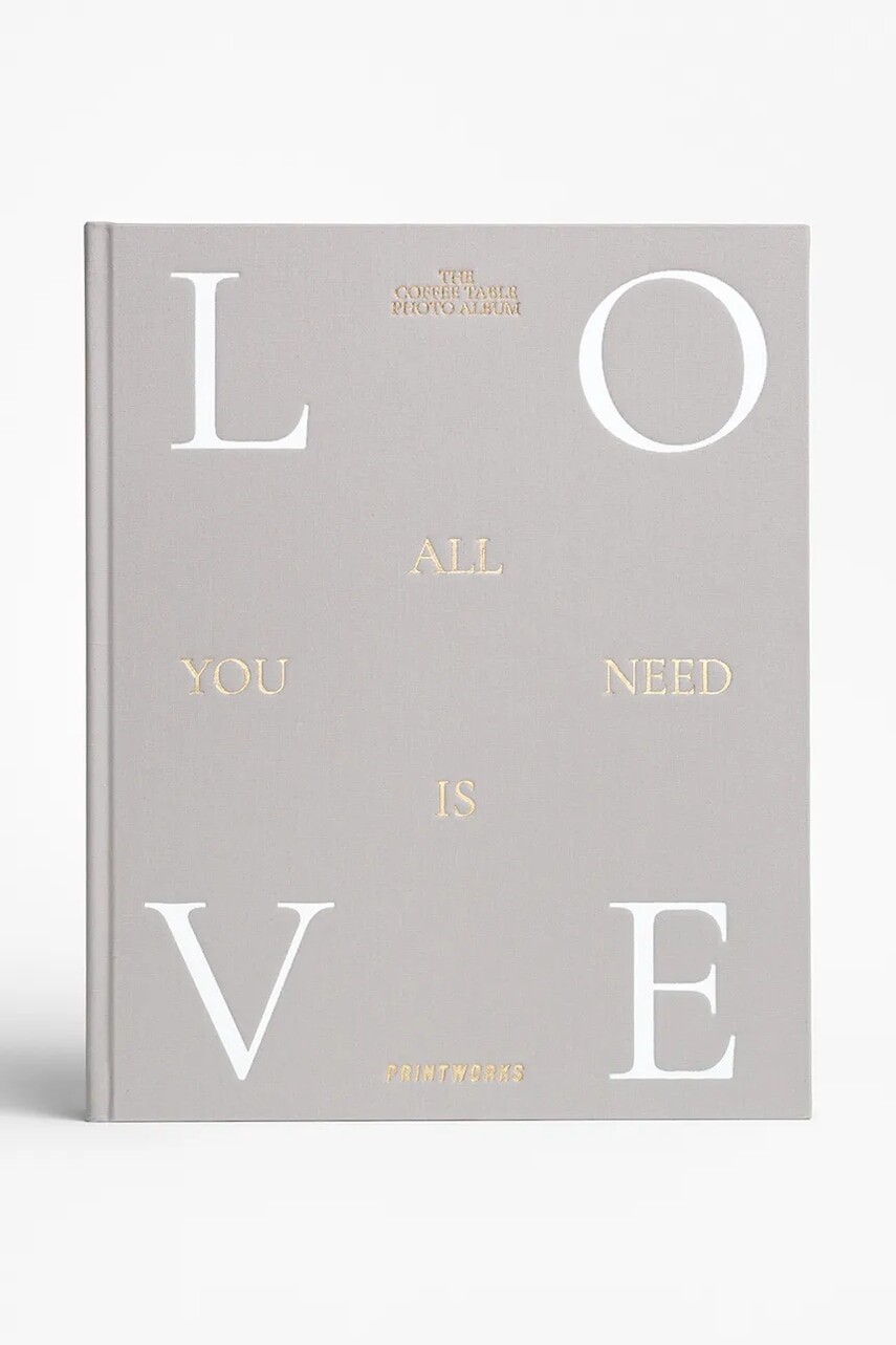 Fotoalbum Printworks All You Need is Love 33 x 27 cm