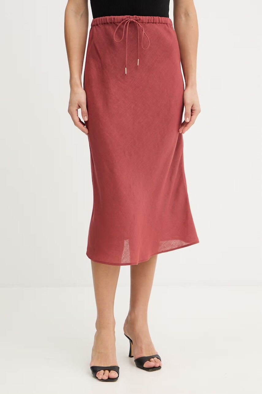 Ľanová sukňa Marella GAMBA