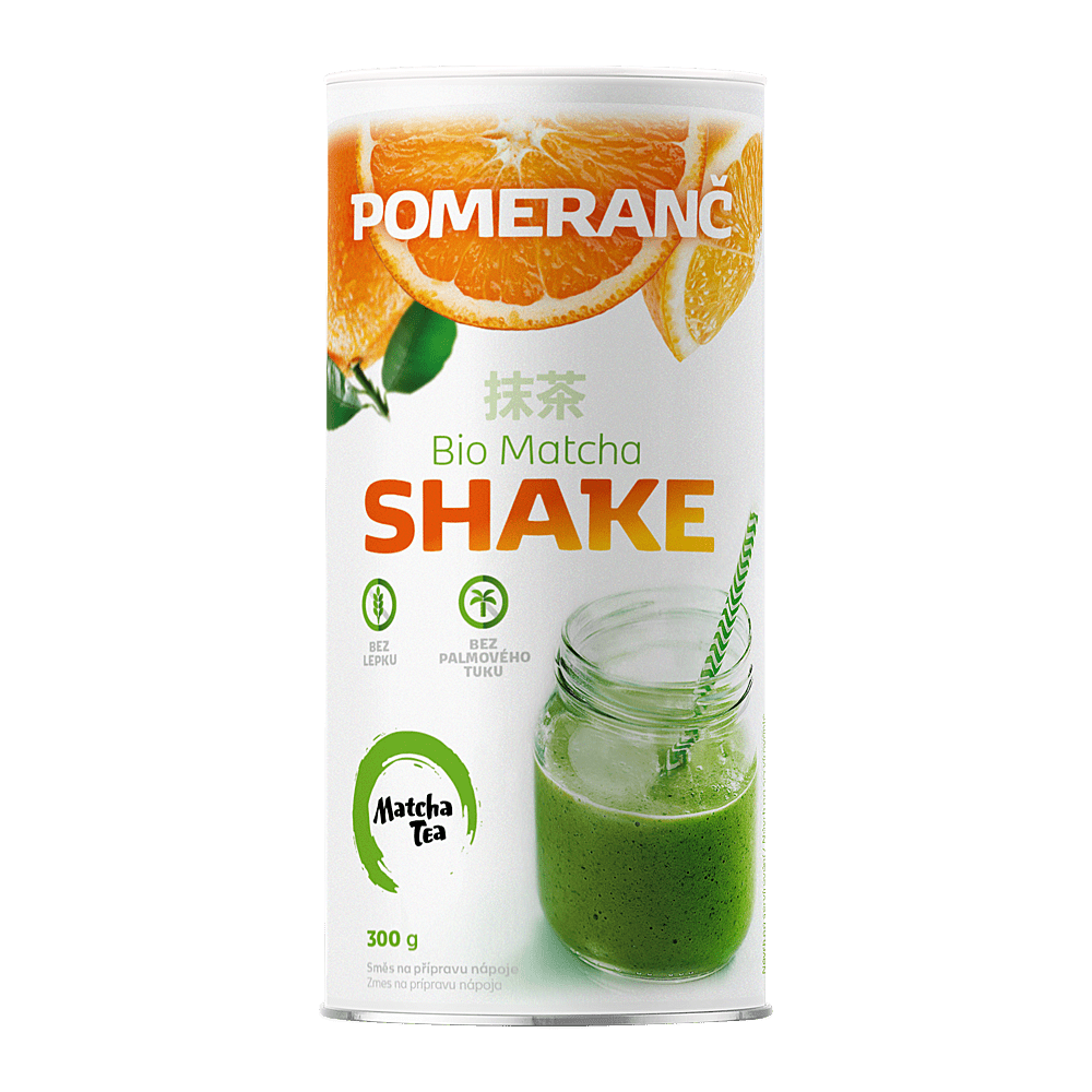 MATCHA TEA Shake pomaranč 300 g