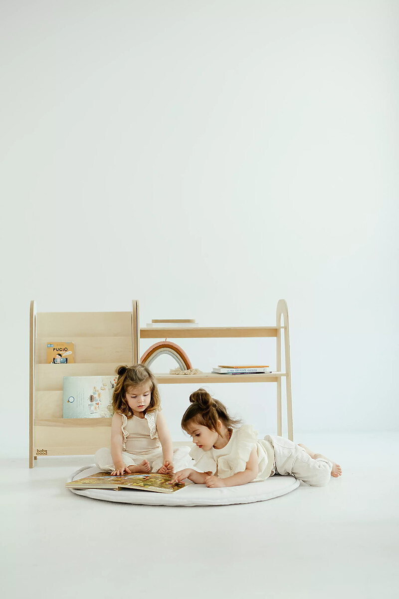 Regál SLIM L - prírodný