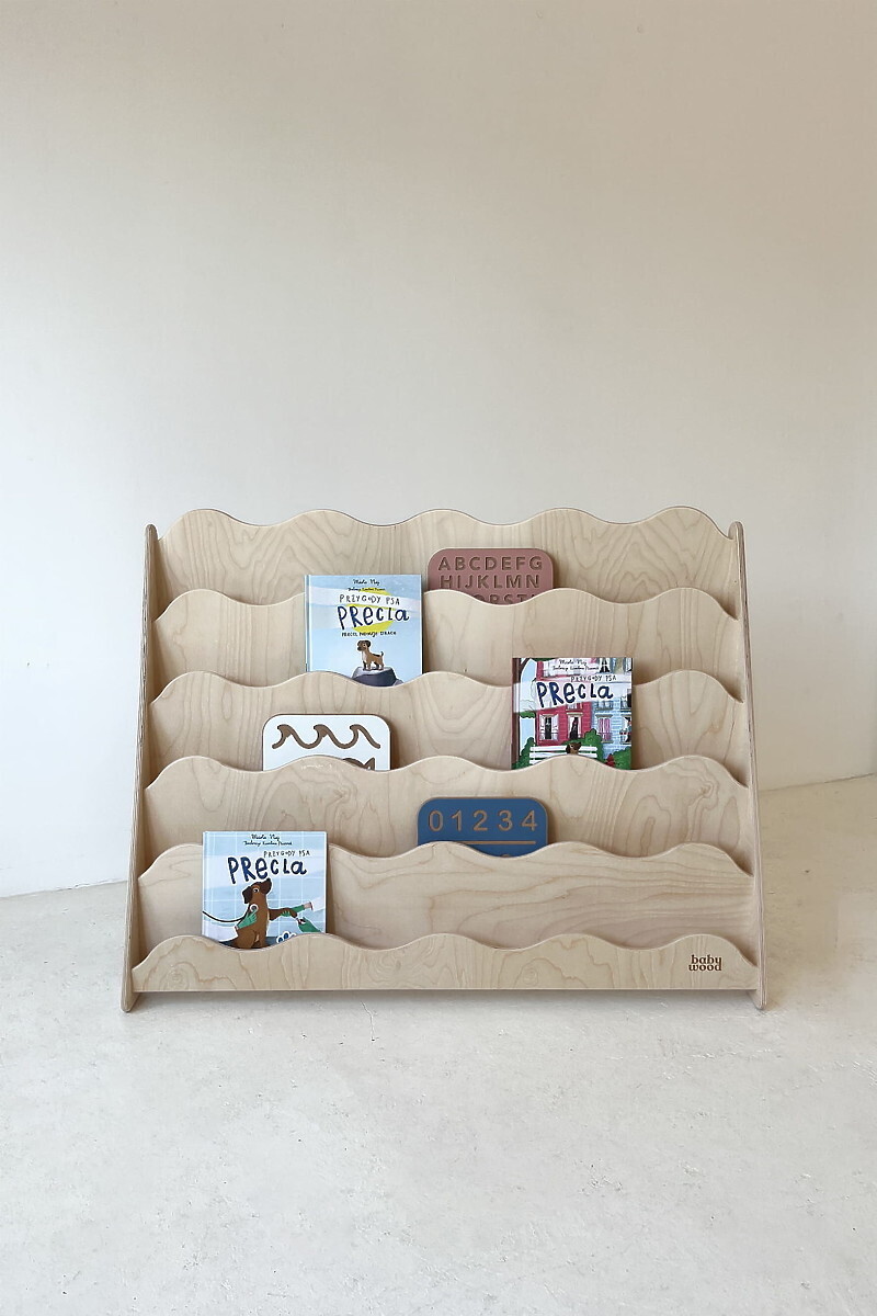 Knižnica WAVE L - prírodná