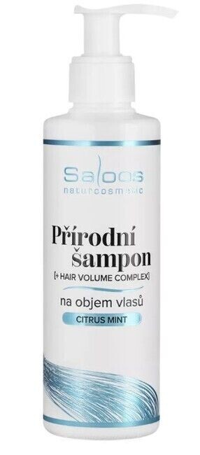 Prírodný šampón na objem vlasov - Saloos