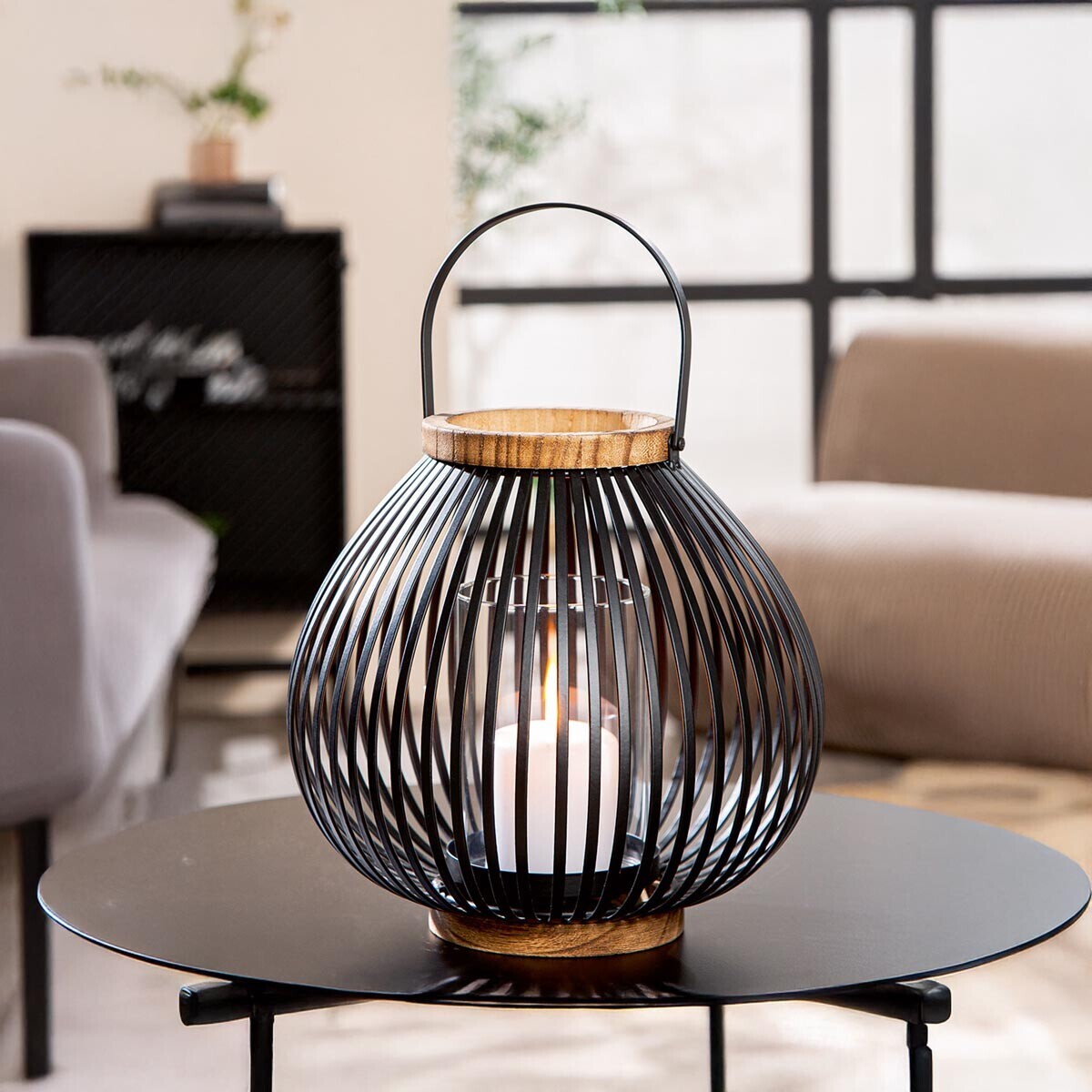 Kovová lampa Bastia