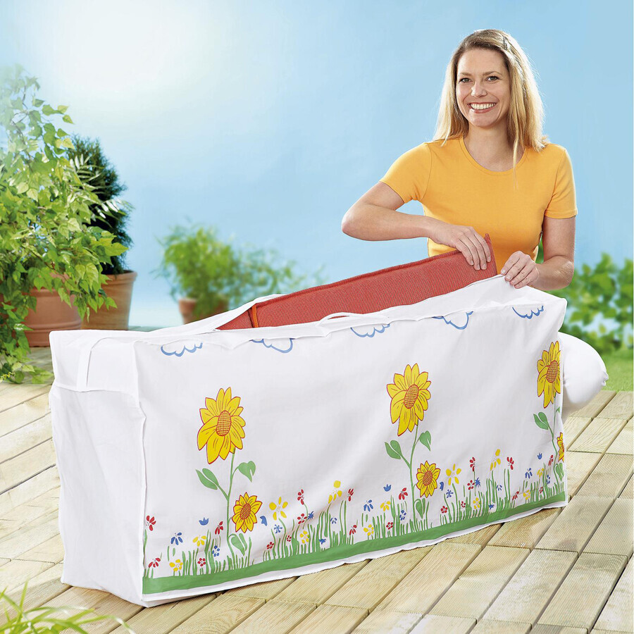 Ochranný obal na podušky slnečnica, 125 x 50 x 32 cm