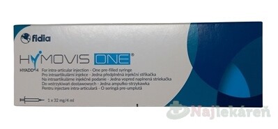 Hymovis ONE HYADD 4 intraartikulárny roztok predplnená striekačka 4ml