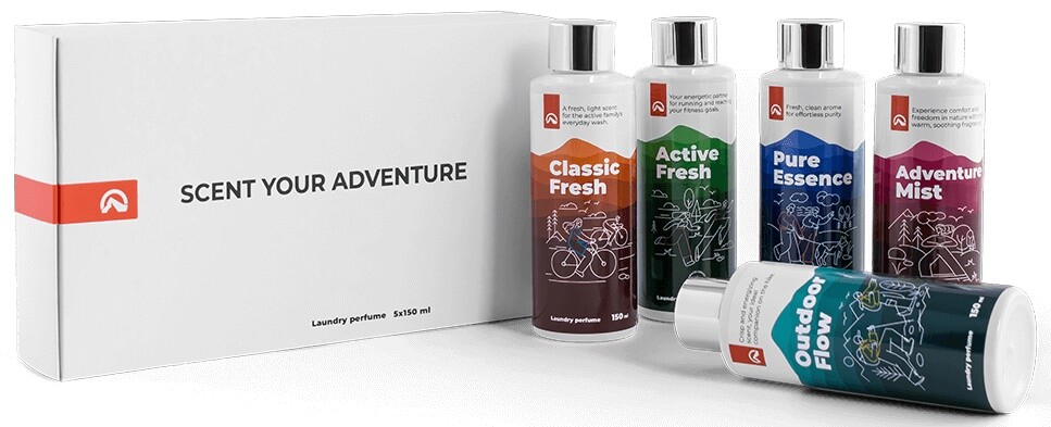 Northfinder Kompletná darčeková sada 5 parfémov na pranie 150 ml 8584153678948