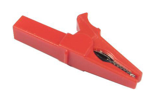 Krokosvorka pre banánik izolovaná, červená, l55mm