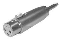 Redukcia MIC 3PIN zdierka/ Jack 6.3 mono konektor