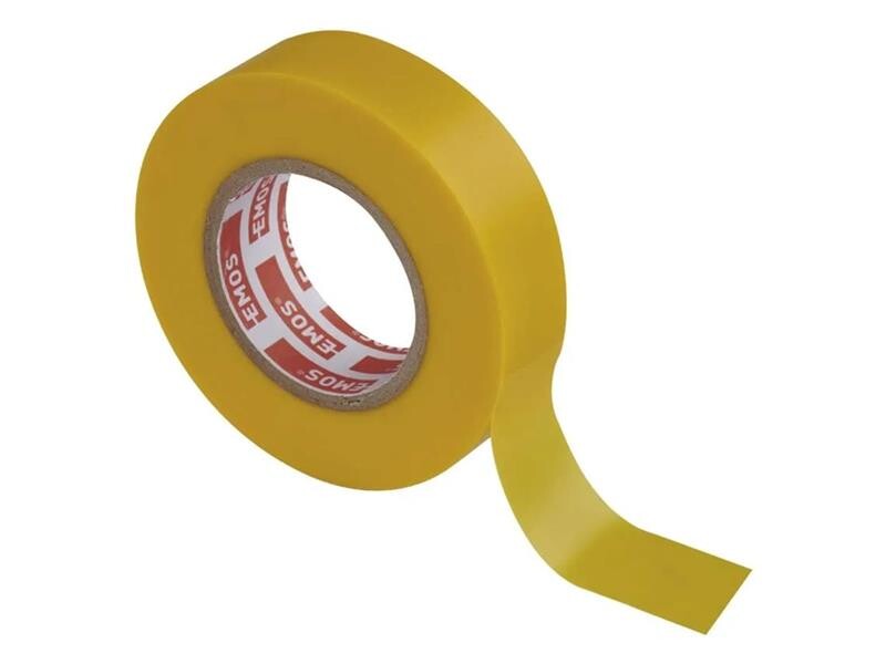 Páska izolačná PVC 19mm/20m žltá EMOS 1ks
