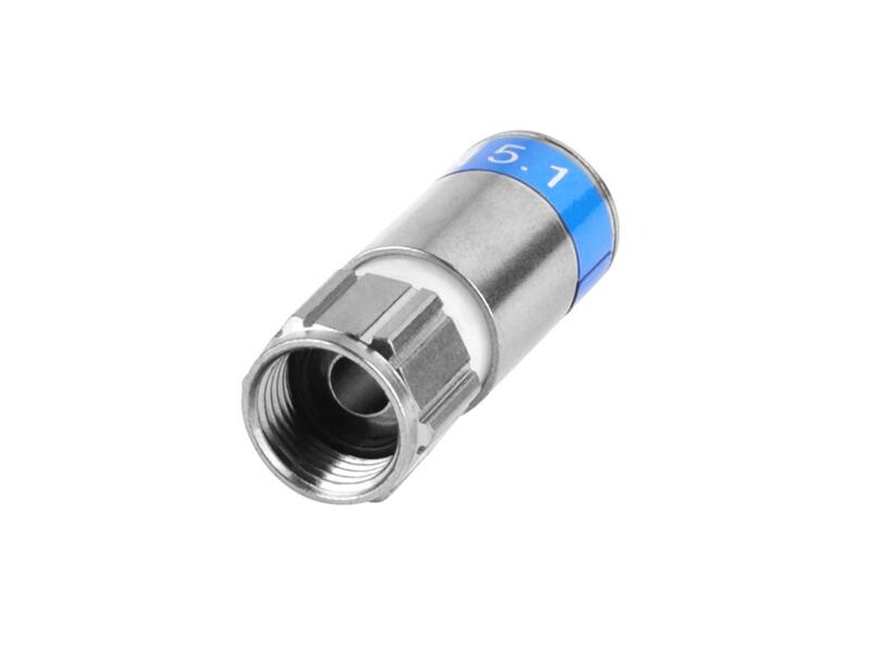 Vodotesný lisovací konektor CABELCON F-6-TD 5.1 TD 1.13