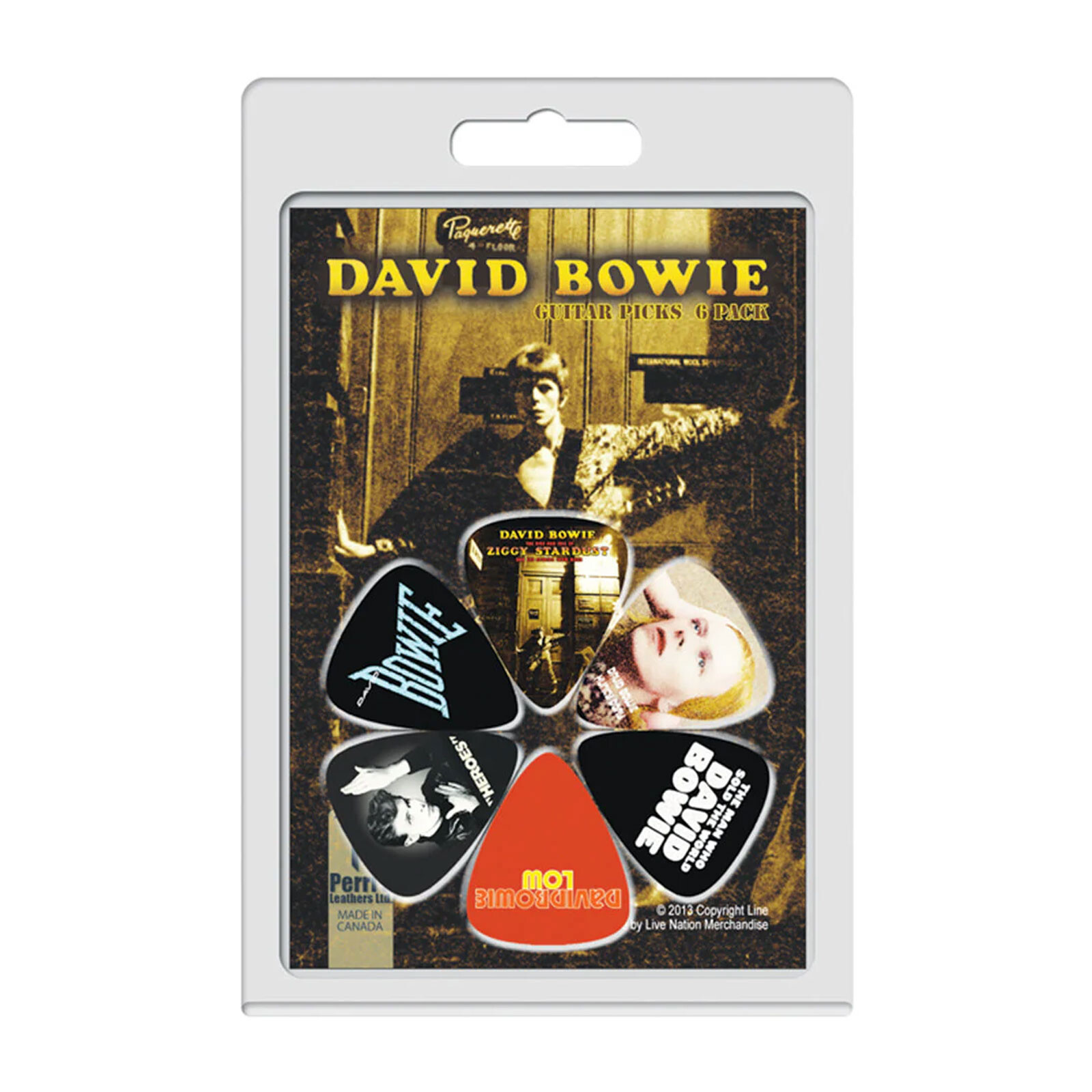 David Bowie Album Covers 1 6-Pack