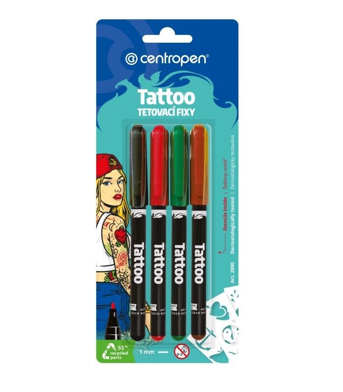 Centropen Značkovač s tetovacím atramentom