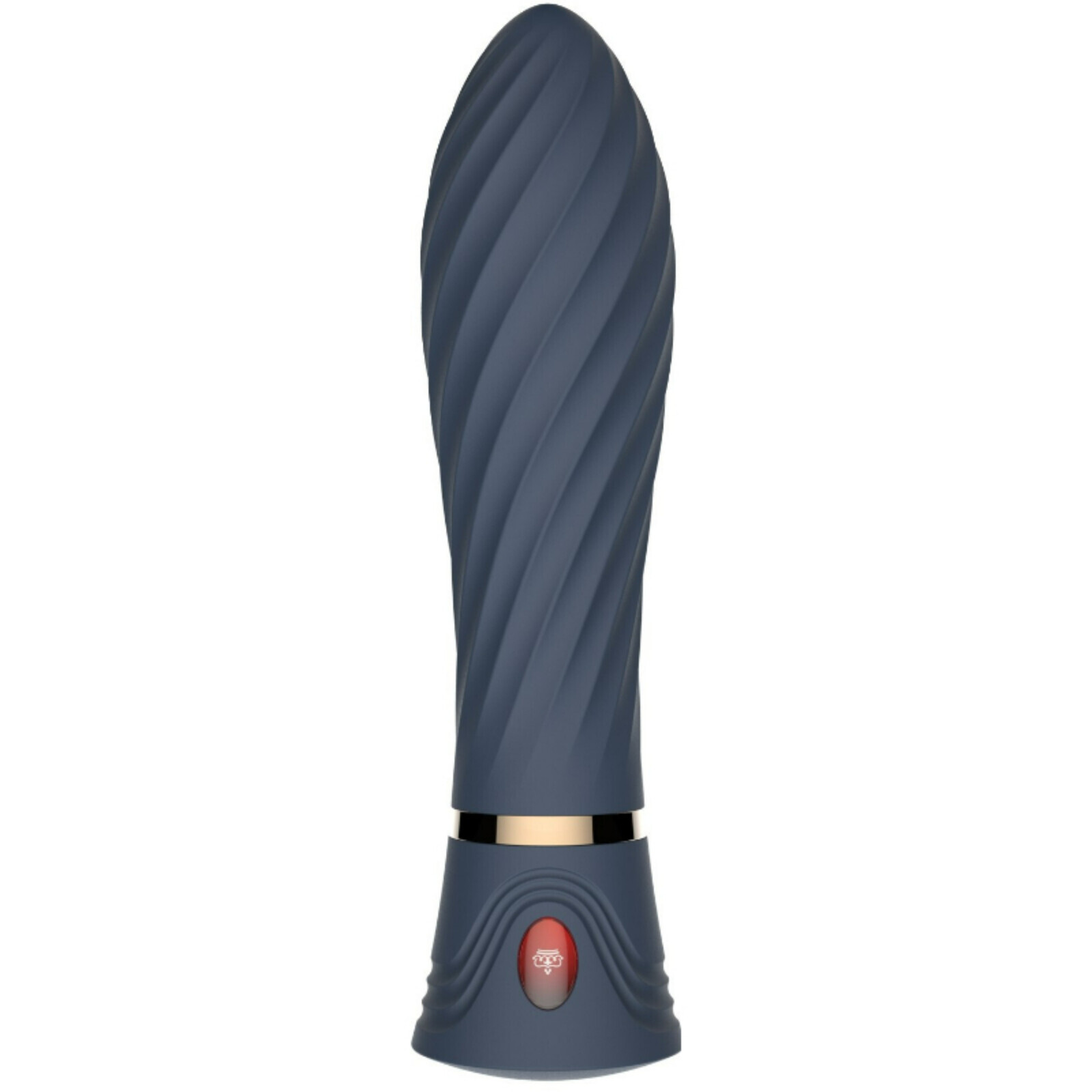 Sexy Elephant Vibrátor z dvojitého silikónu Blue Velvet