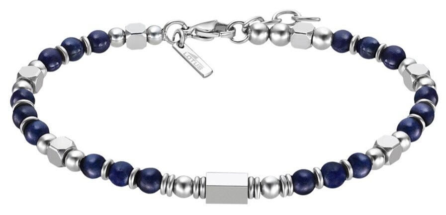 Lotus Style Korálkový oceľový náramok Urban Man LS2308-2/2