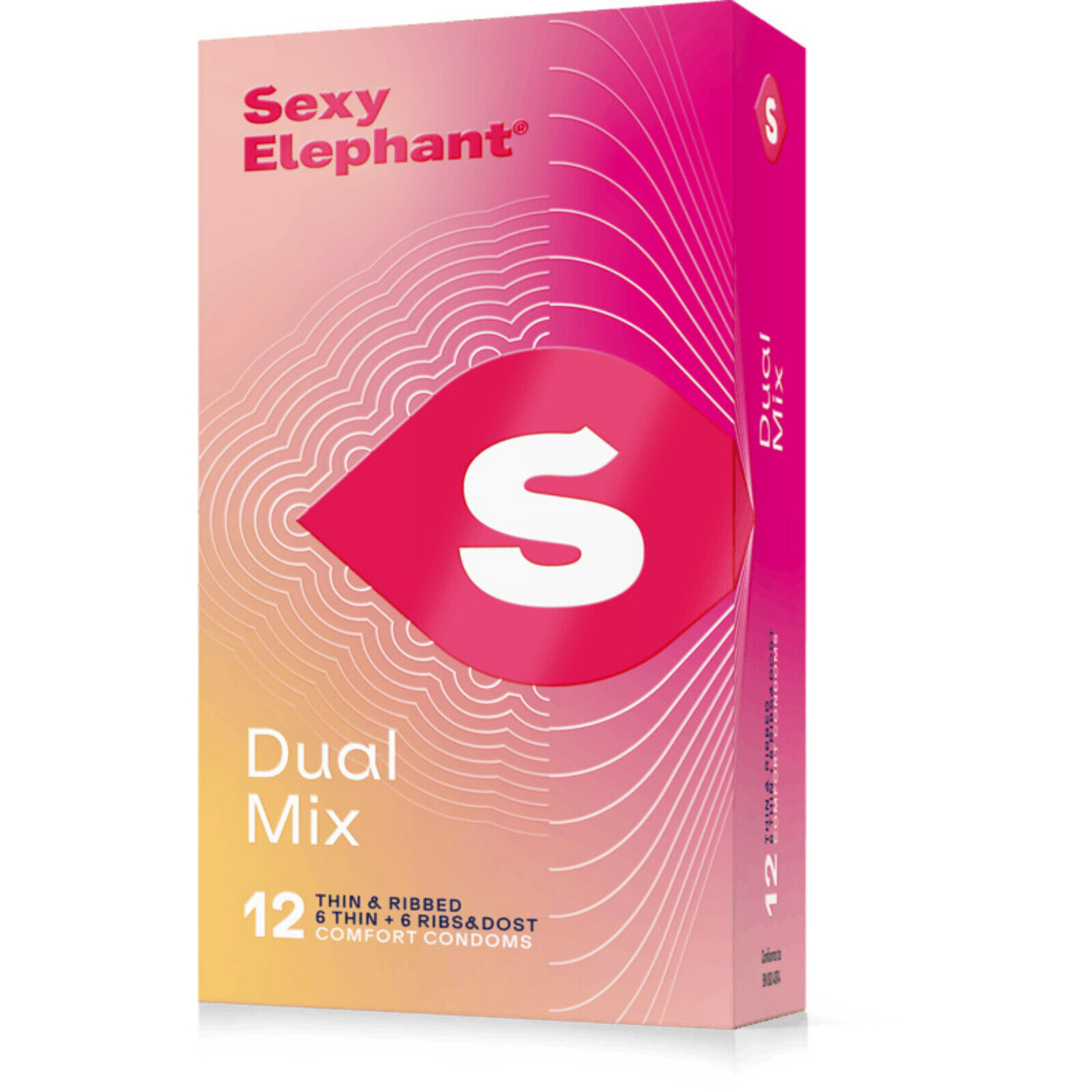 Sexy Elephant Súprava kondómov Dual Mix 12 ks