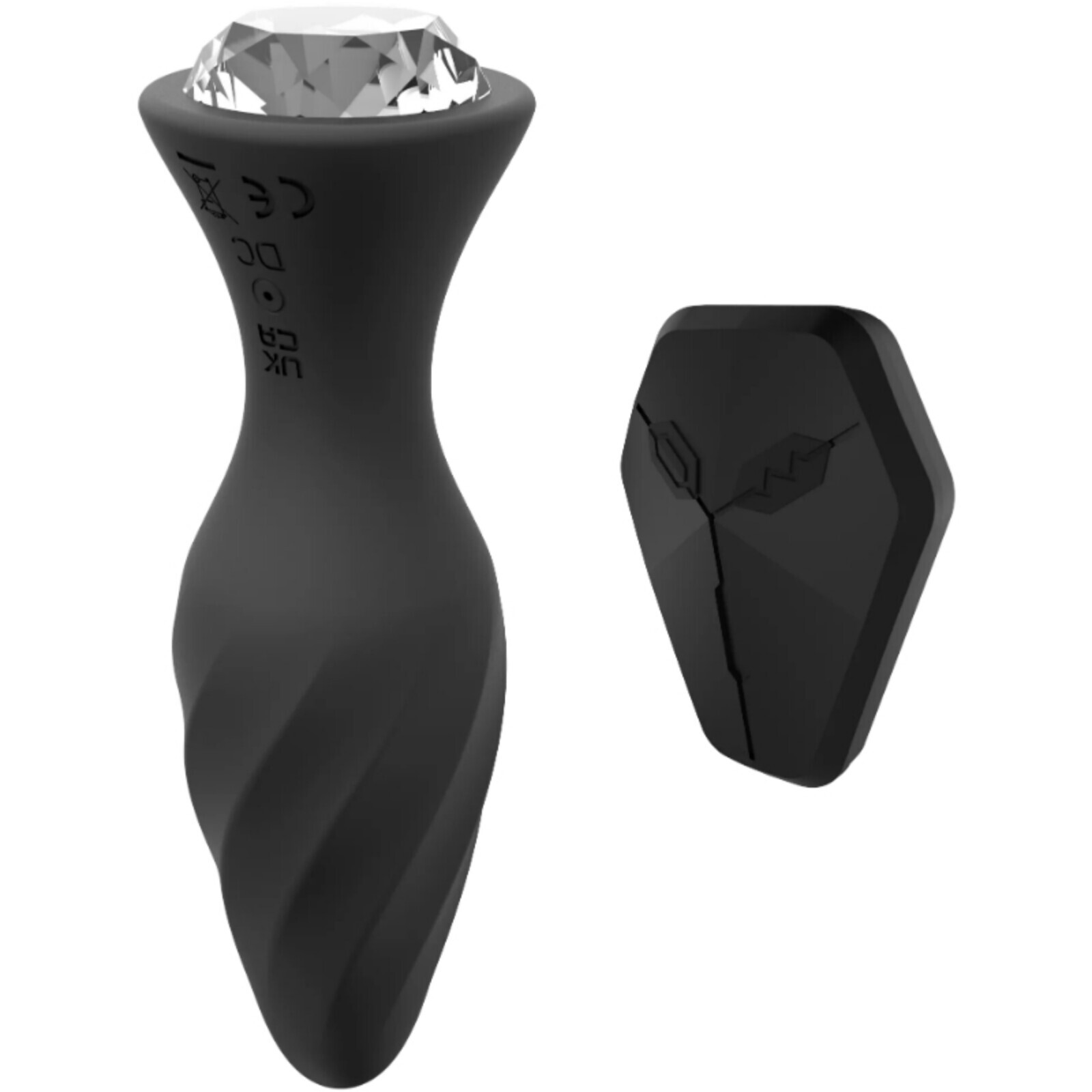 Sexy Elephant Vibračný análny kolík Diamond Vibe