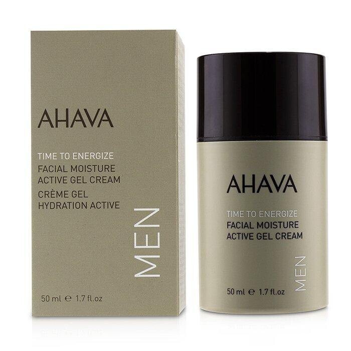 AHAVA Hydratačný pleťový krém pre mužov Time to Energize (Active Gel Cream) 50 ml