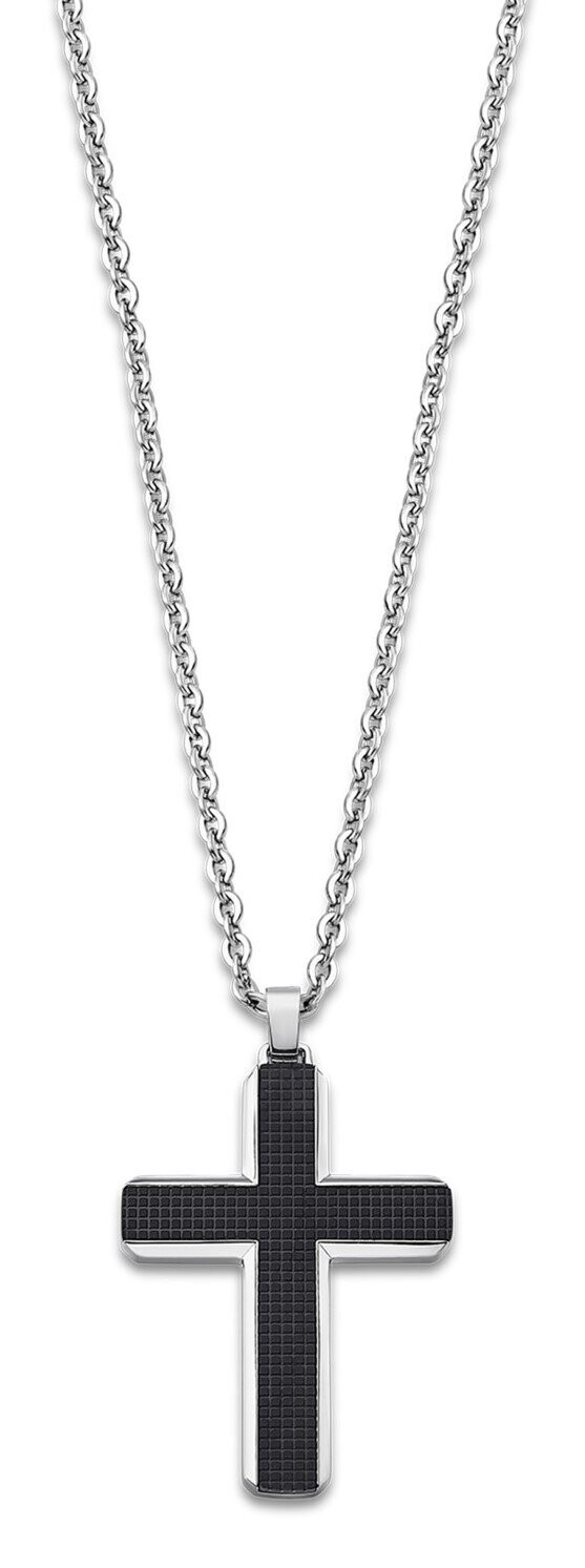 Lotus Style Pánsky náhrdelník Krížik Men in Black LS1986-1/1