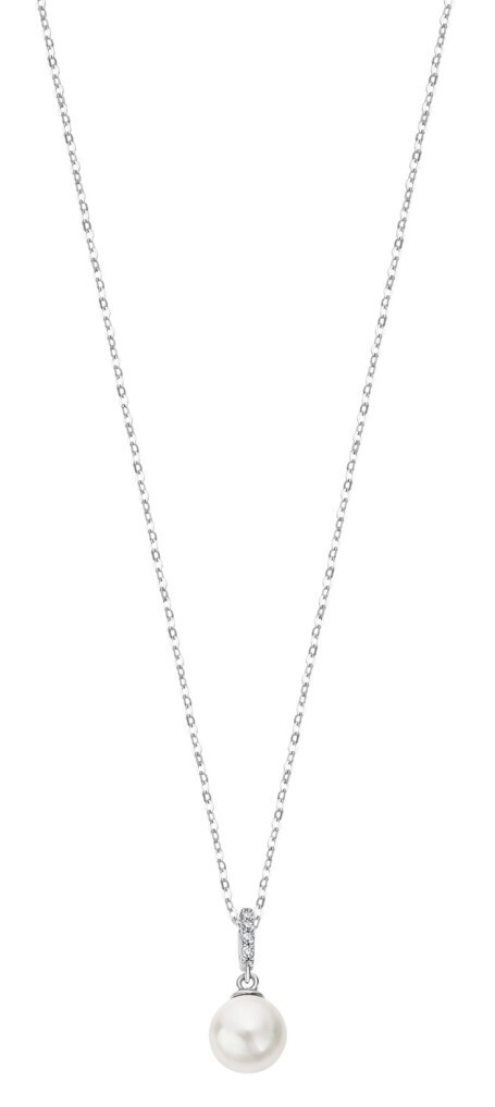 Lotus Silver Strieborný náhrdelník s kultivovanou perlou Pearls LP3478-1/1