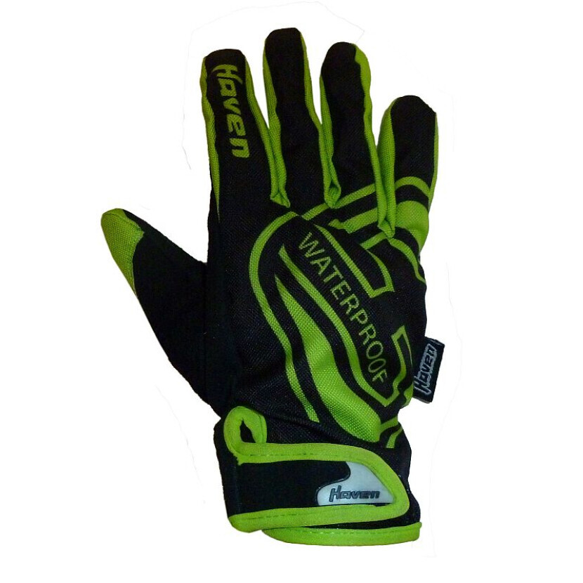 Rukavice Haven Pure Nordic Neo - čierne-zelené,