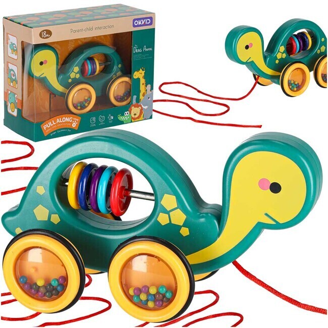 Hrkálka korytnačka na šnúrke