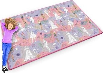 Ricokids Podložka na vyfarbovanie 200 × 120 × 0,3 cm Dievča